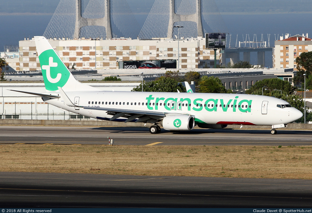 Photo of F-GZHP - Boeing 737-8K2 operated by Transavia France