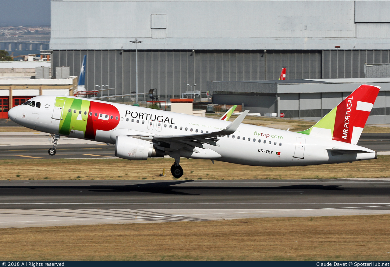 Photo of CS-TMW - Airbus A320-214 operated by TAP Air Portugal