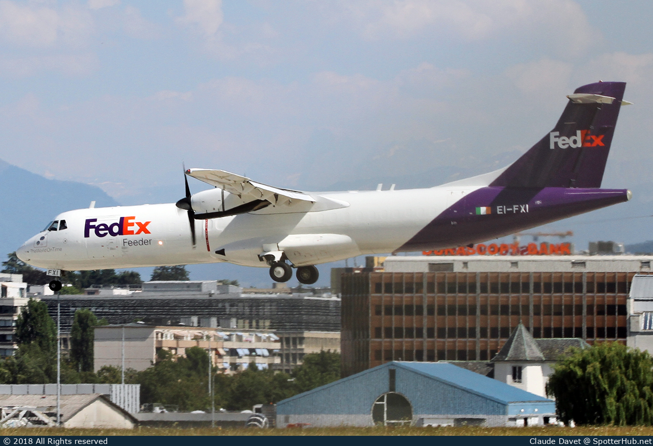 Photo of EI-FXI - ATR 72-202(F) operated by FedEx Feeder (opb ASL Airlines Ireland)