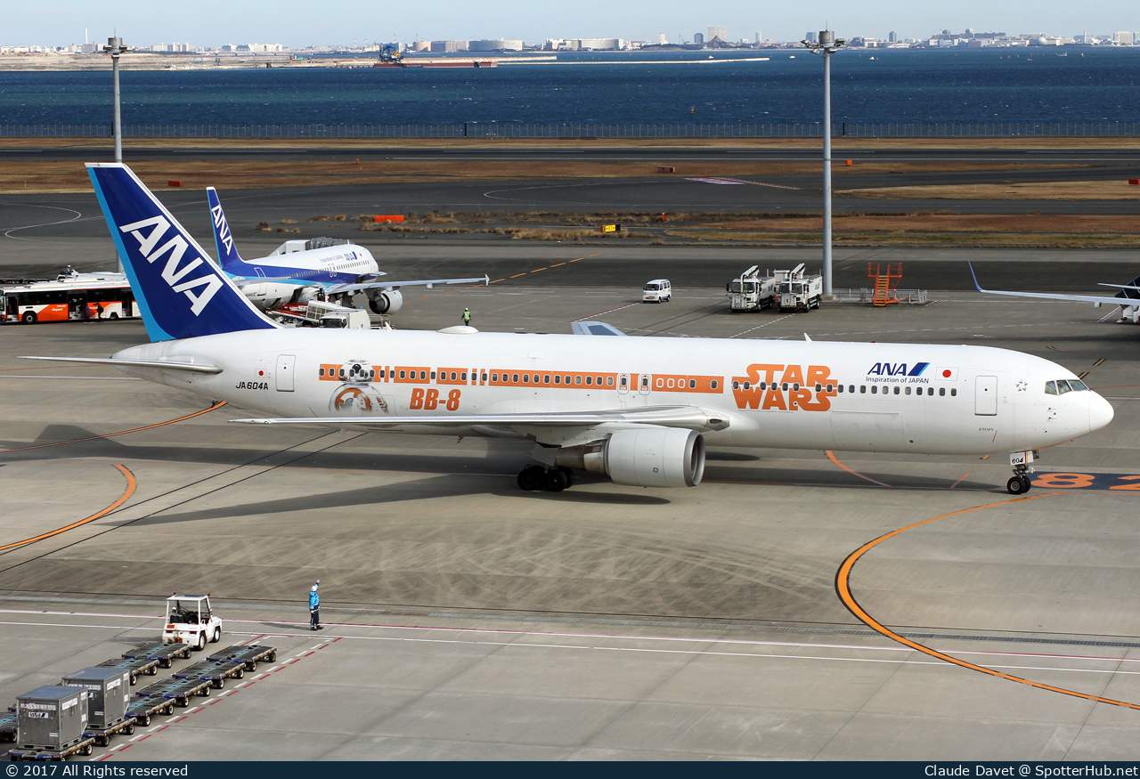 Photo of JA604A - Boeing 767-381(ER) operated by ANA All Nippon Airways (opb Air Japan)