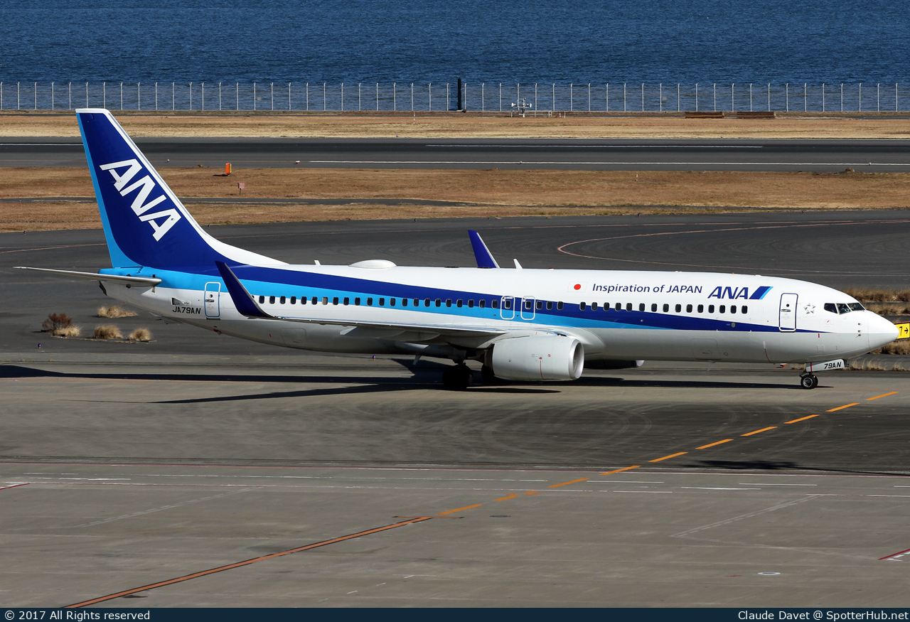 Photo of JA79AN - Boeing 737-881 operated by ANA All Nippon Airways (opb ANA Wings)