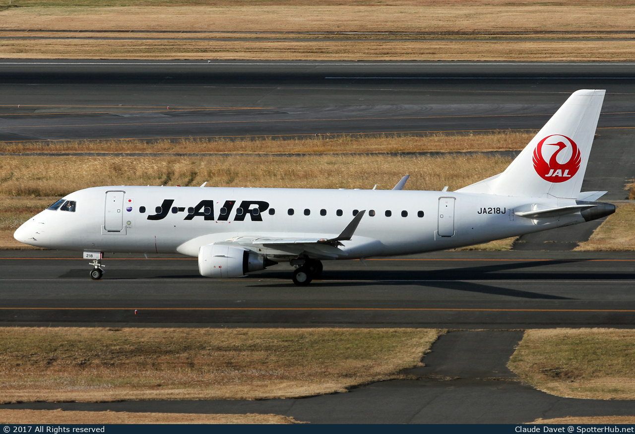 Photo of JA218J - Embraer ERJ-170STD operated by J-Air