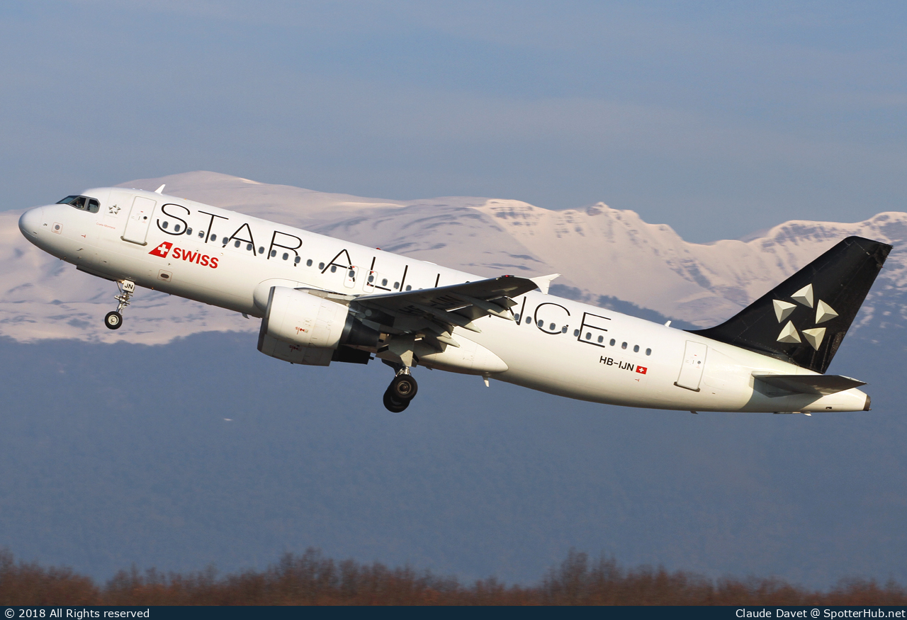Photo of HB-IJN - Airbus A320-214 operated by Swiss International Air Lines
