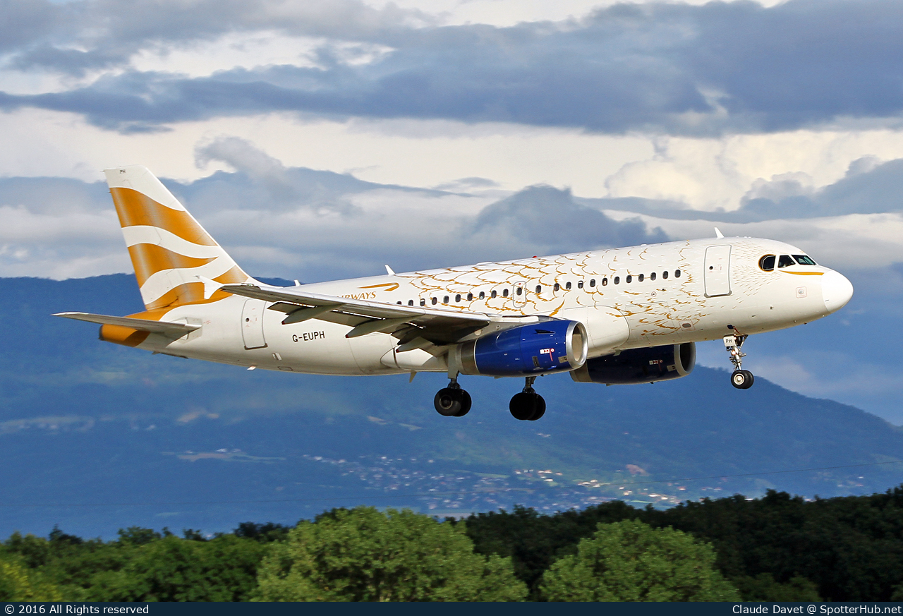 Photo of G-EUPH - Airbus A319-131 operated by British Airways