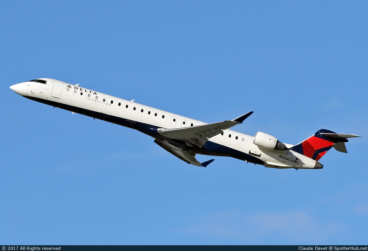 Photo of N554CA - Bombardier CRJ-900LR operated by Delta Connection (opb SkyWest Airlines)