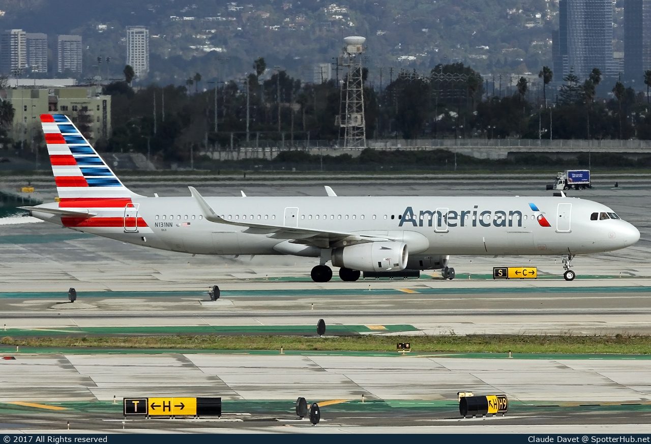 Photo of N131NN - Airbus A321-231 operated by American Airlines
