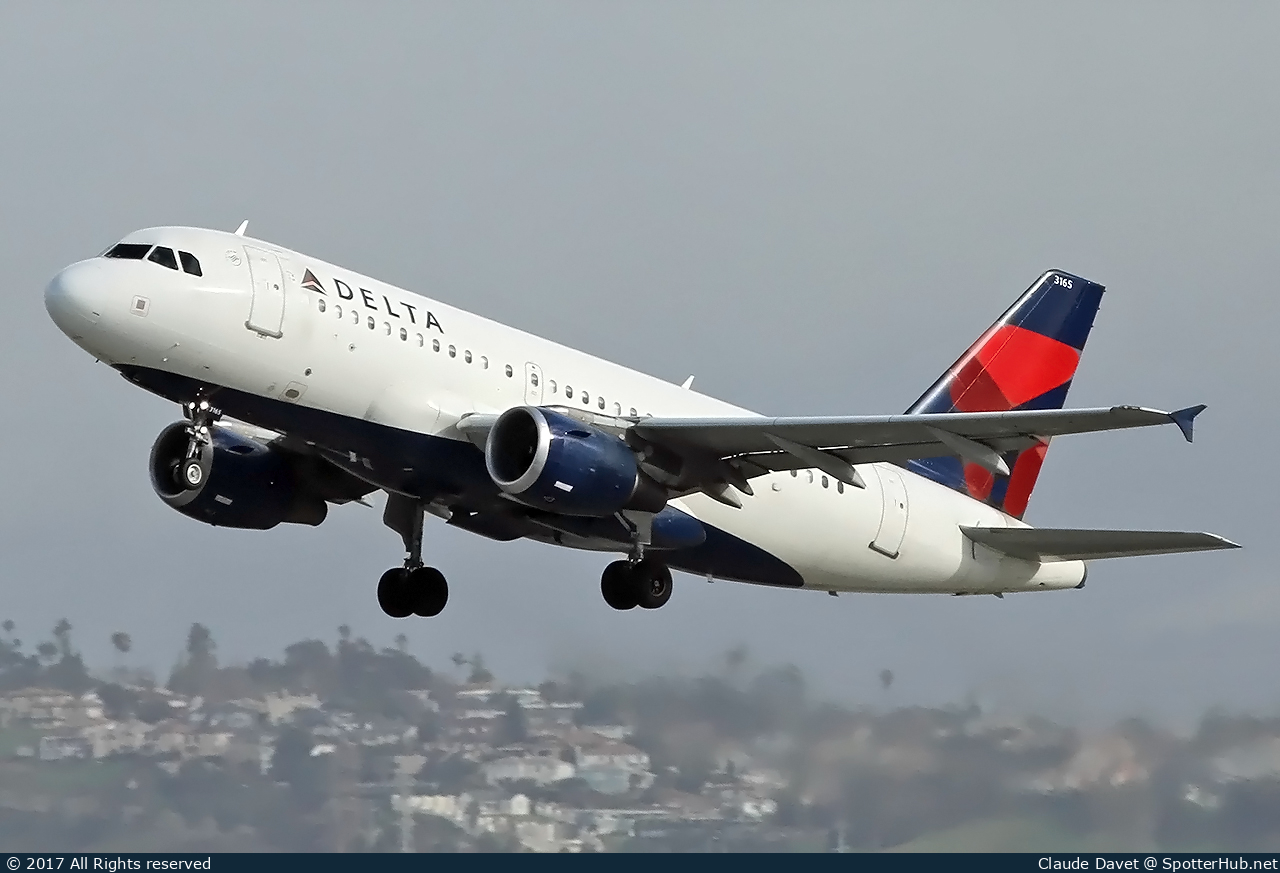 Photo of N365NB - Airbus A319-114 operated by Delta Air Lines