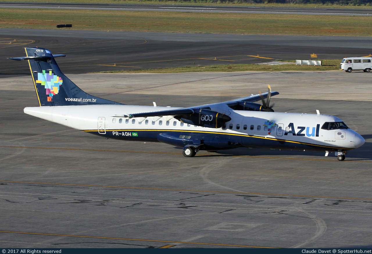 Photo of PR-AQH - ATR 72-600 operated by Azul