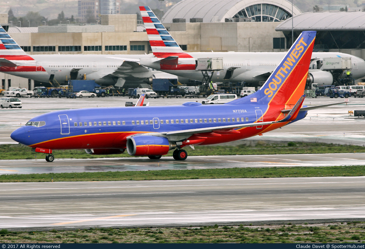 Photo of N7730A - Boeing 737-7BD operated by Southwest Airlines