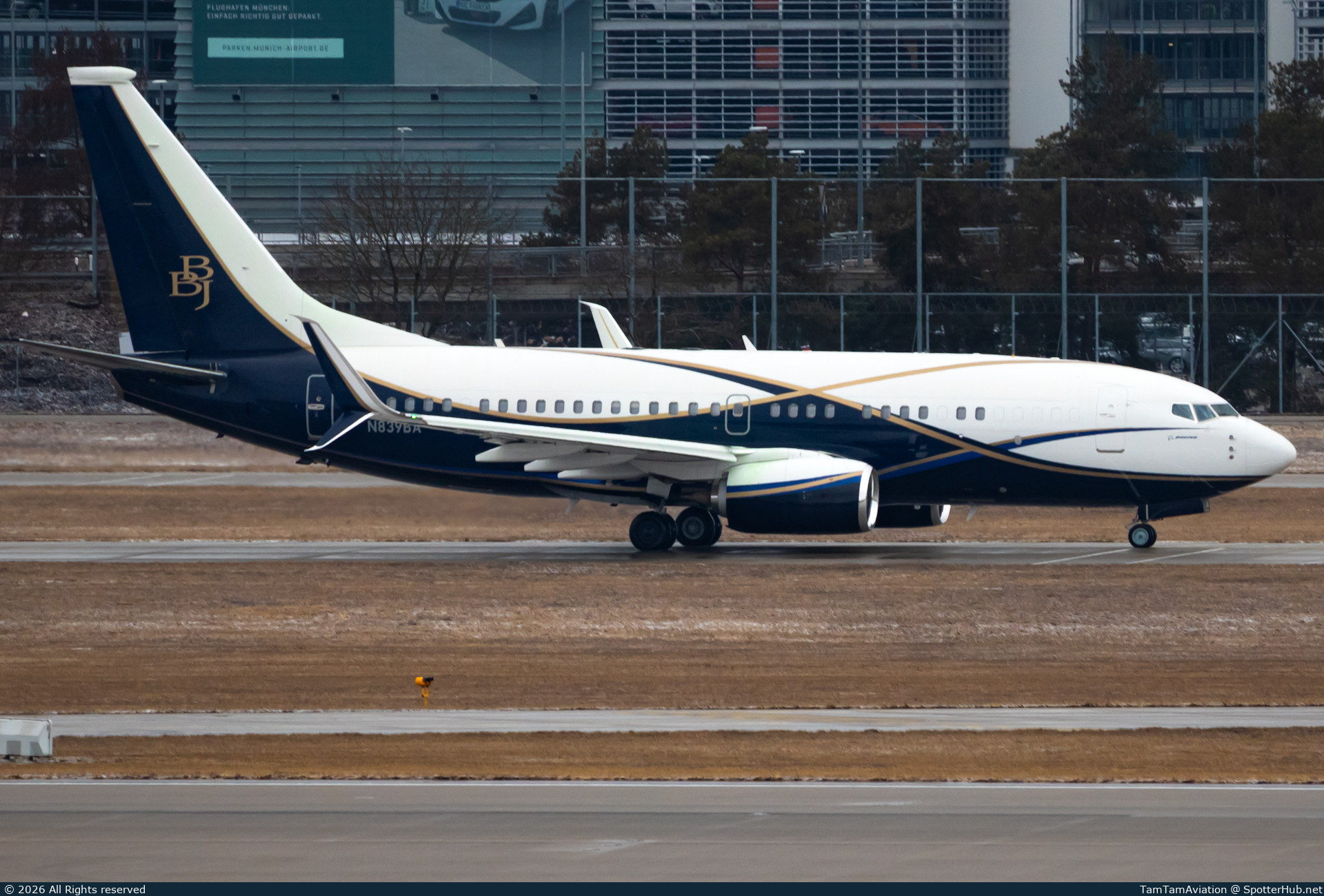 Photo of N839BA - Boeing 737-77Z(BBJ) operated by Boeing Executive Flight Operations