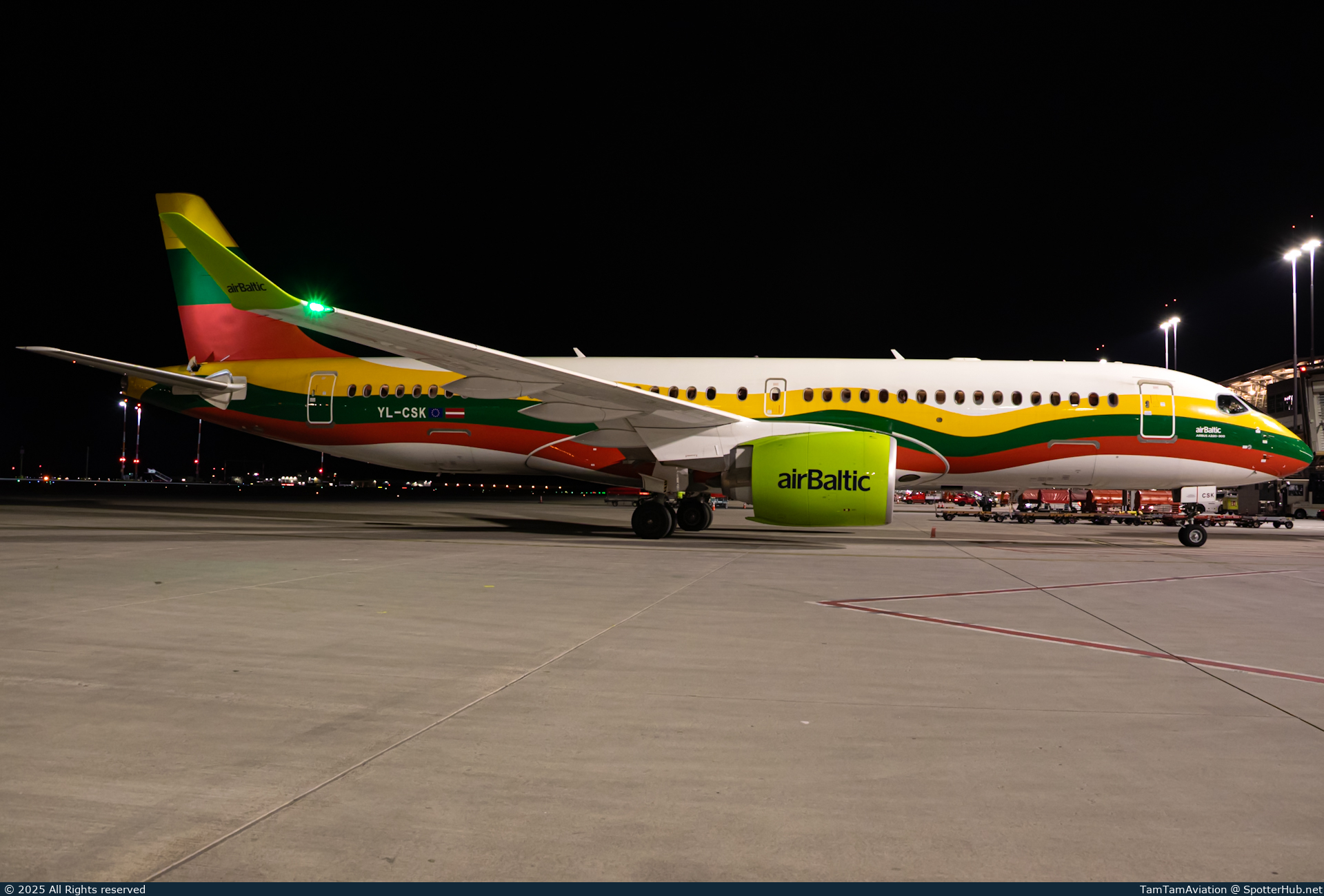 Photo of YL-CSK - Airbus A220-300 operated by airBaltic