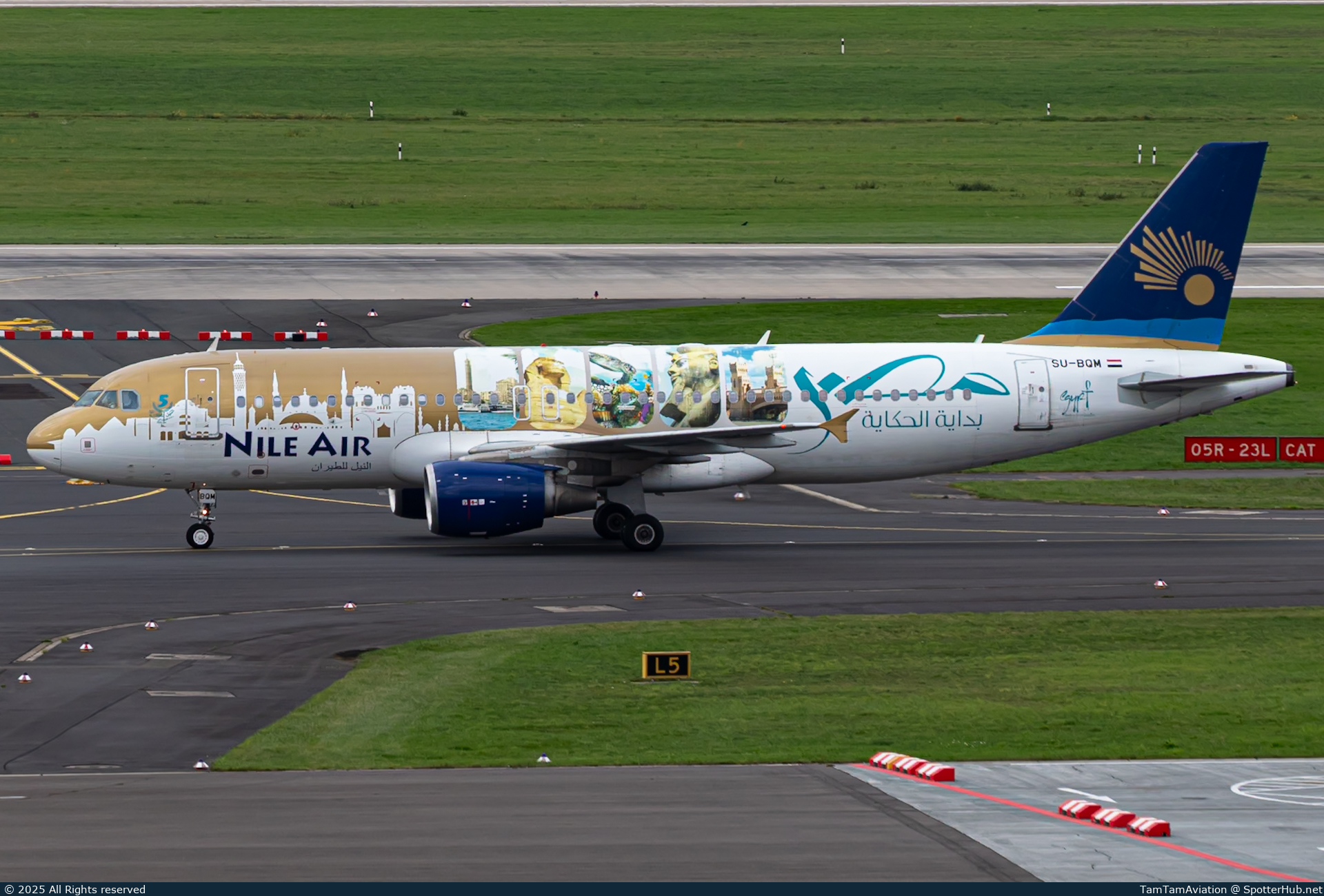 Photo of SU-BQM - Airbus A320-214 operated by Nile Air