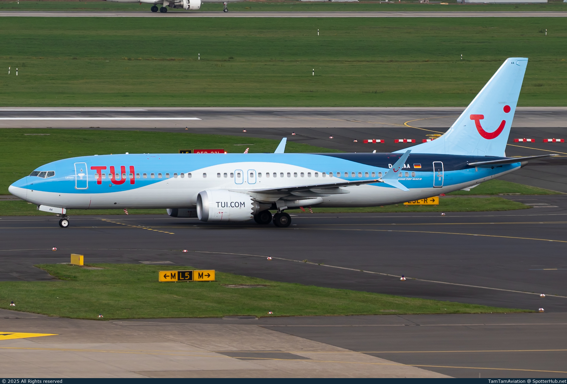 Photo of D-AMAA - Boeing 737 MAX 8 operated by TUIfly