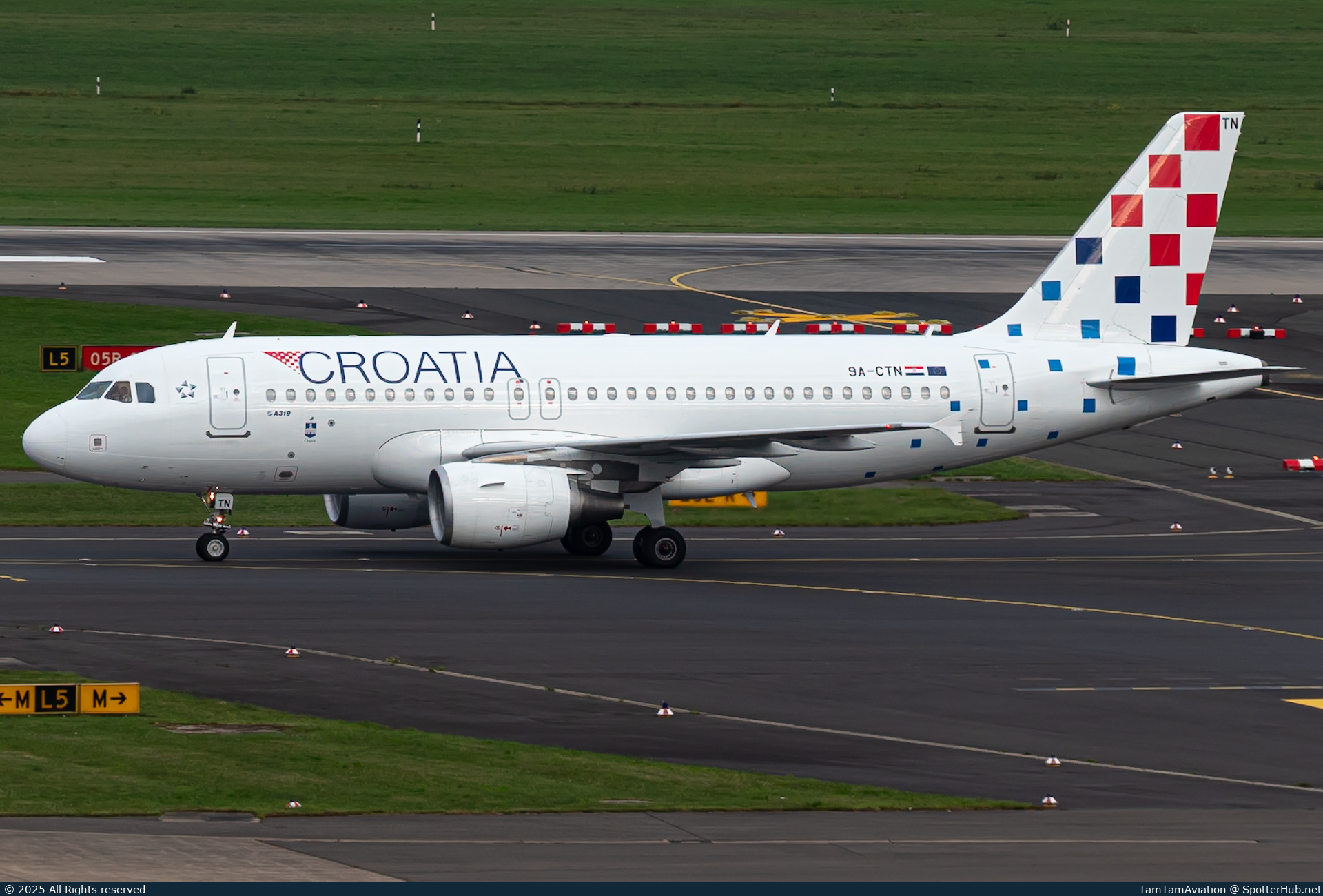 Photo of 9A-CTN - Airbus A319-112 operated by Croatia Airlines