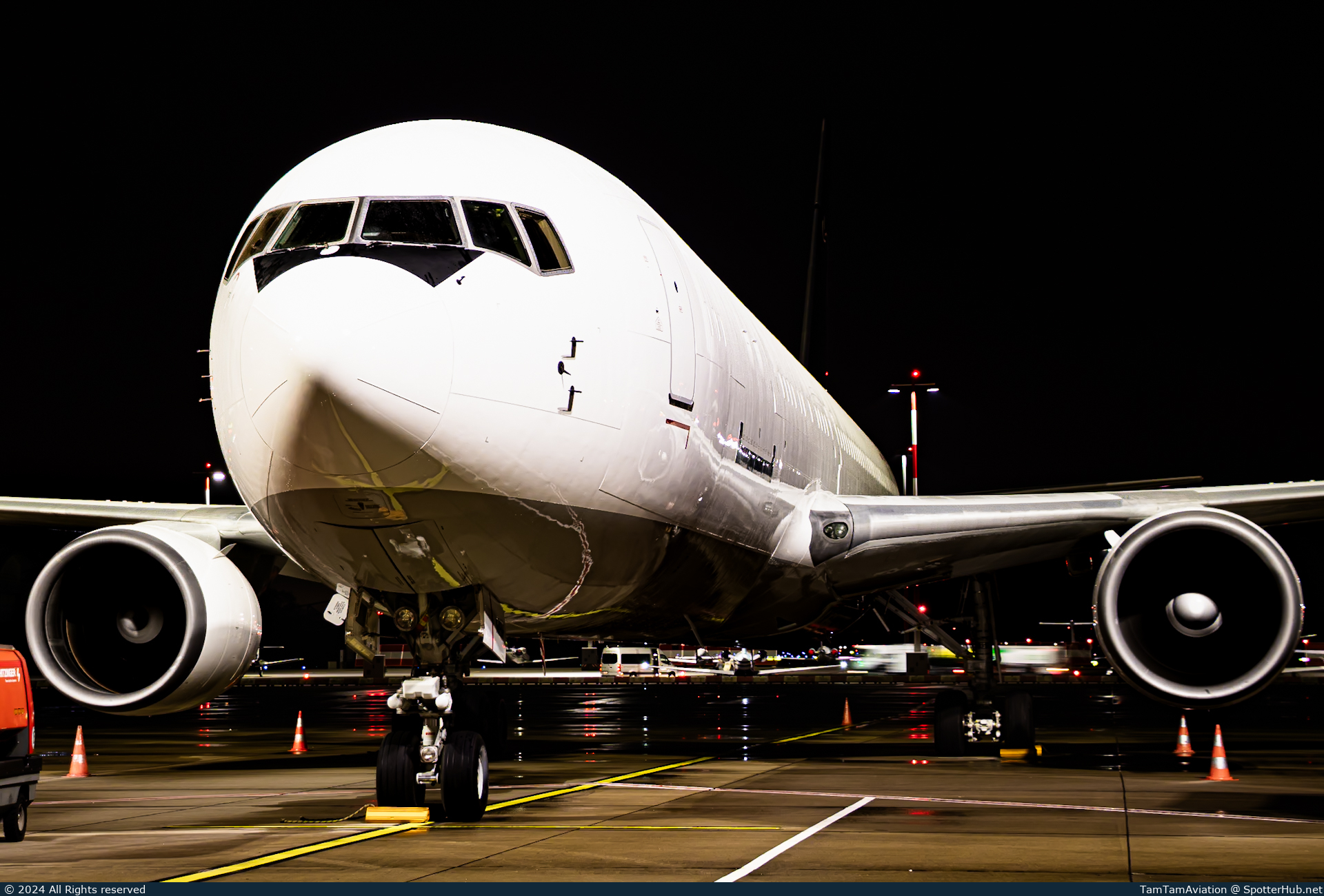 Photo of SP-MRH - Boeing 767-375(ER)(BDSF) operated by SkyTaxi