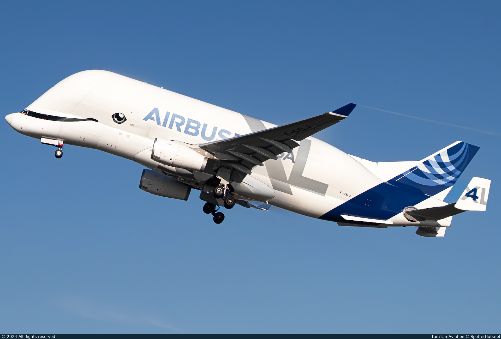 Photo of F-GXLJ - Airbus A330-743L Beluga XL operated by Airbus Transport International