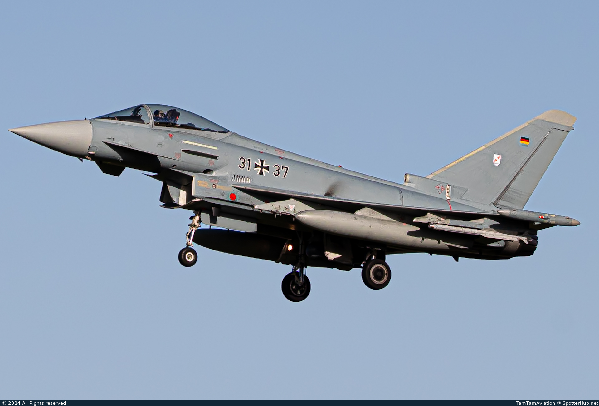 Photo of 31+37 - Eurofighter Typhoon EF-2000 operated by German Air Force