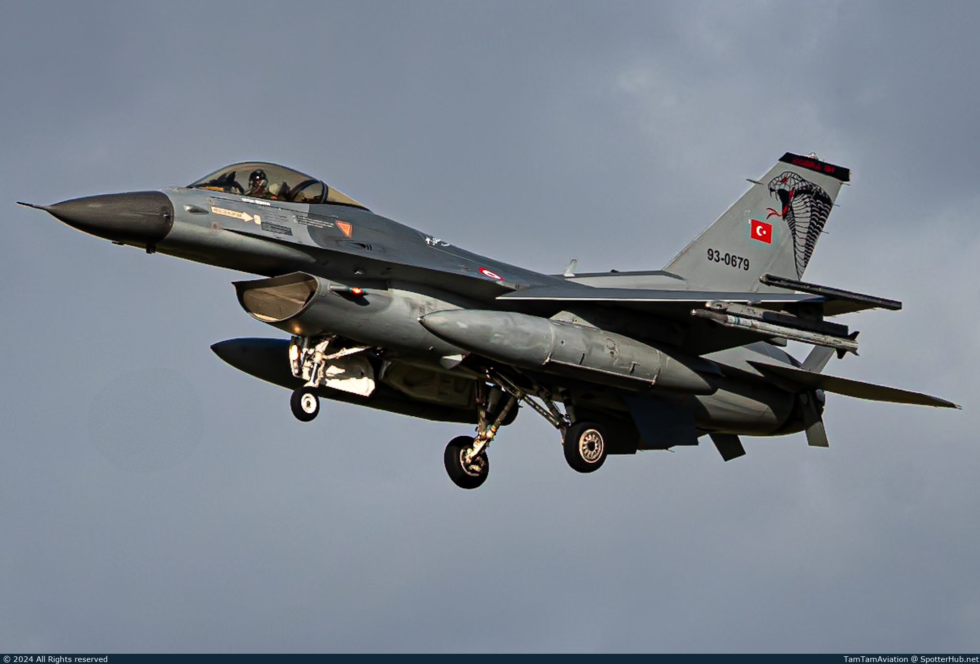 Photo of 93-0679 - Lockheed Martin F-16C Fighting Falcon operated by Turkish Air Force