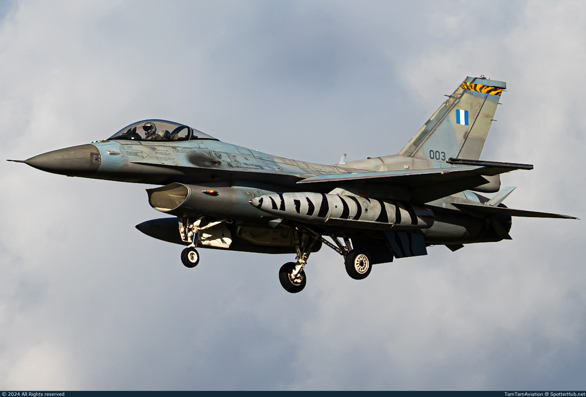 Photo of 003 - Lockheed Martin F-16C Fighting Falcon operated by Hellenic Air Force