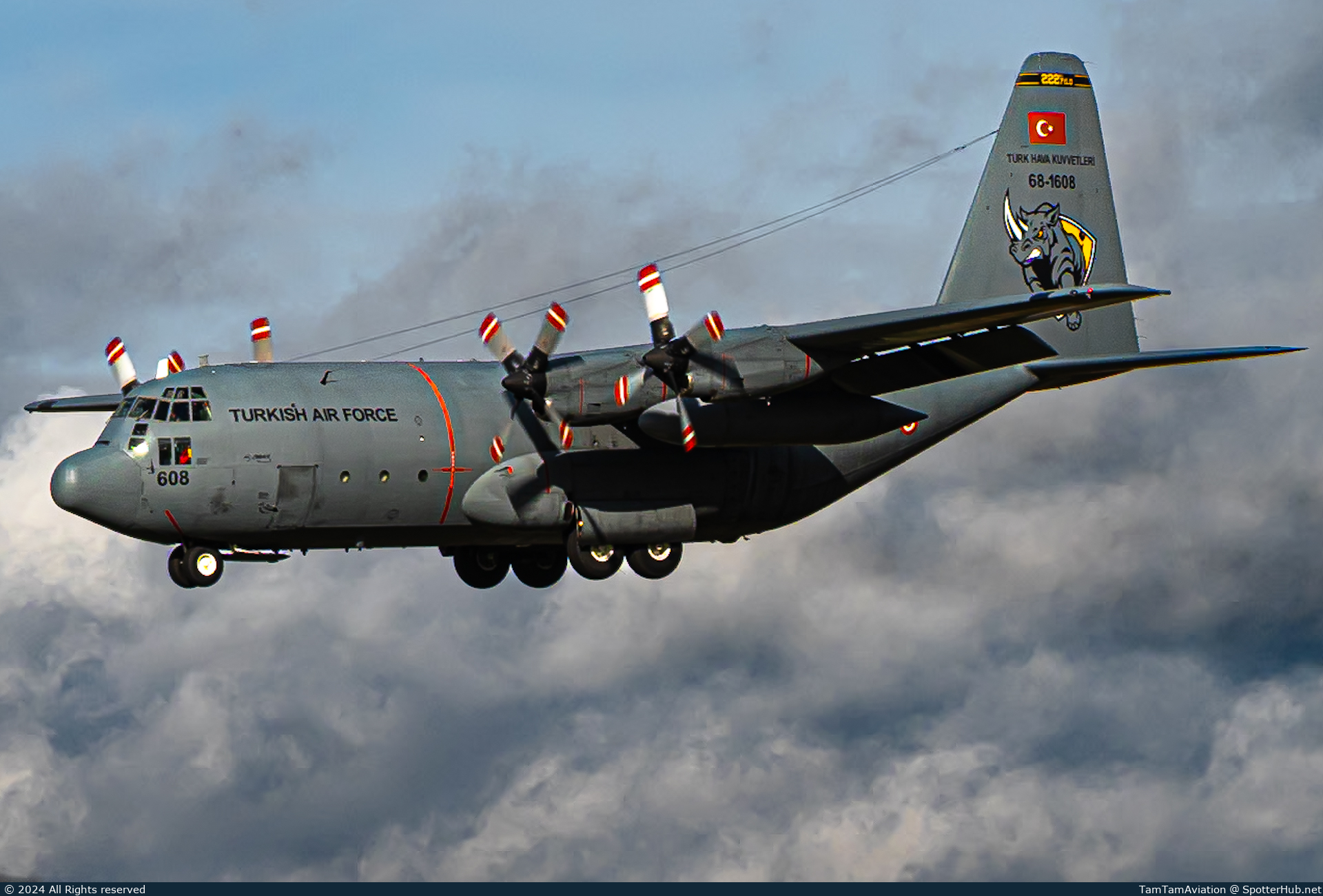 Photo of 68-1608 - Lockheed C-130EM Hercules operated by Turkish Air Force