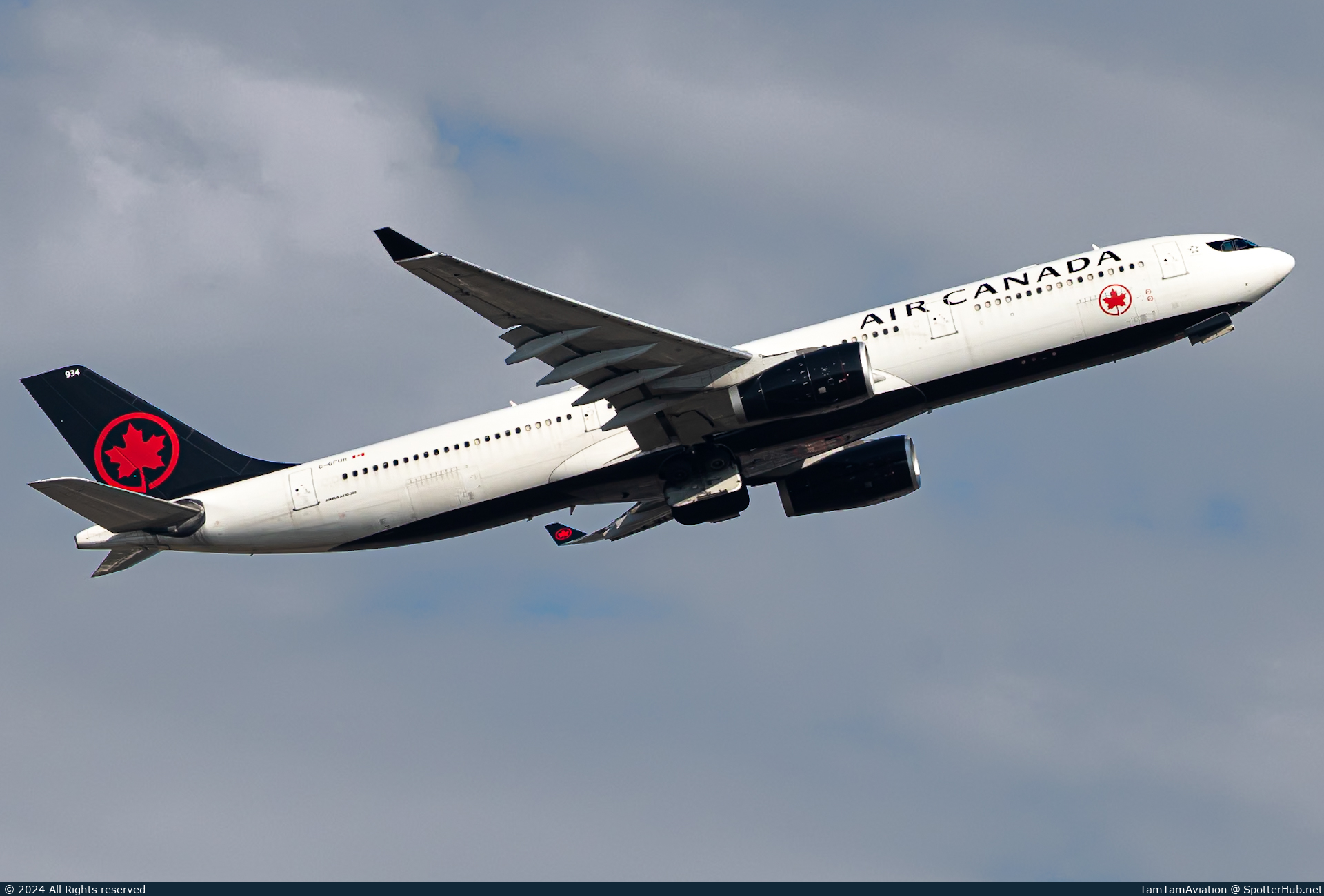 Photo of C-GFUR - Airbus A330-343 operated by Air Canada