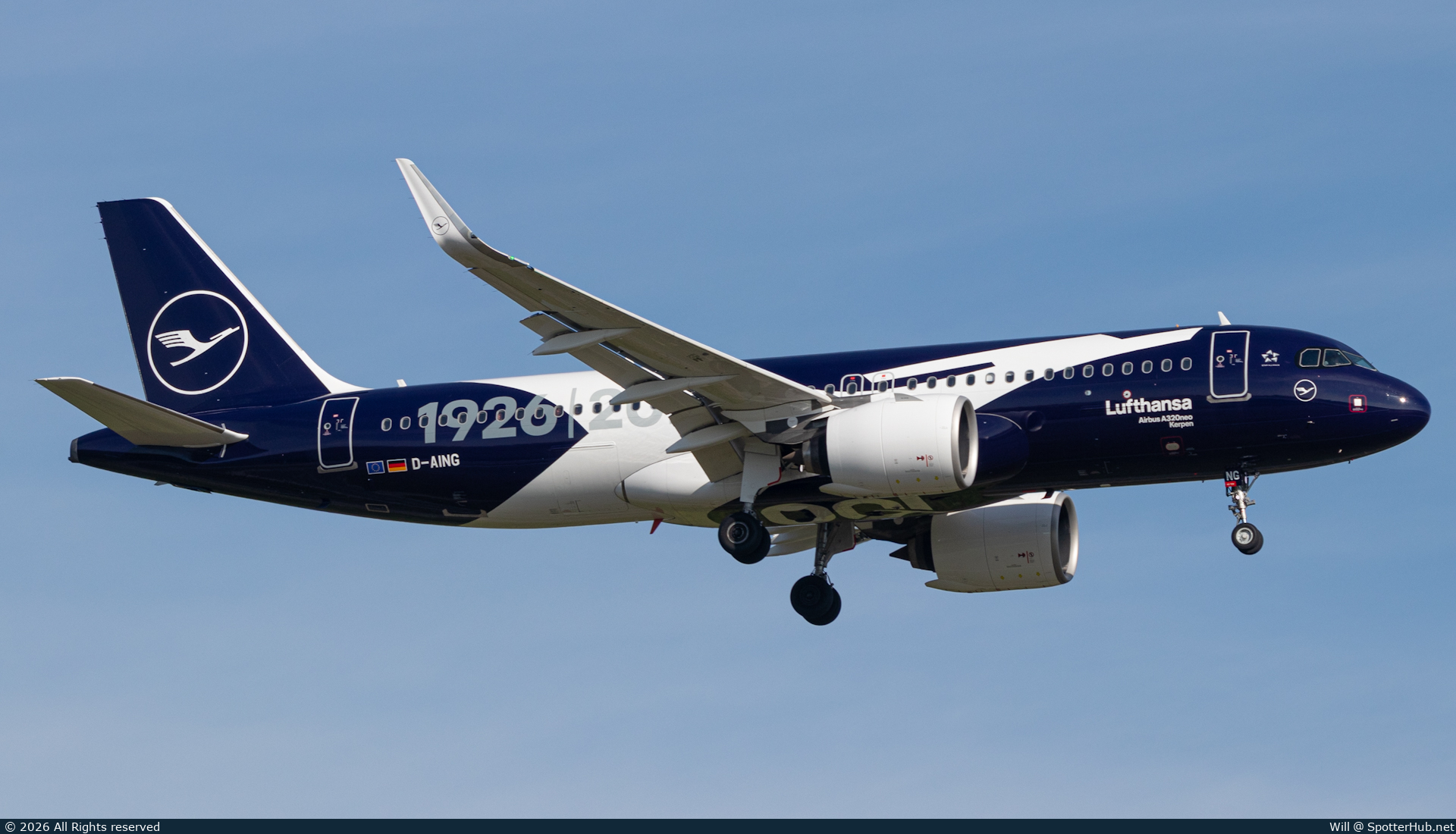 Photo of D-AING - Airbus A320-271N operated by Lufthansa