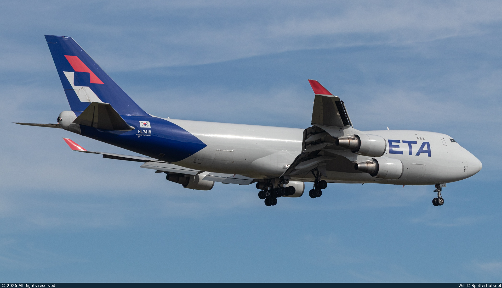 Photo of HL7419 - Boeing 747-48EF operated by AirZeta