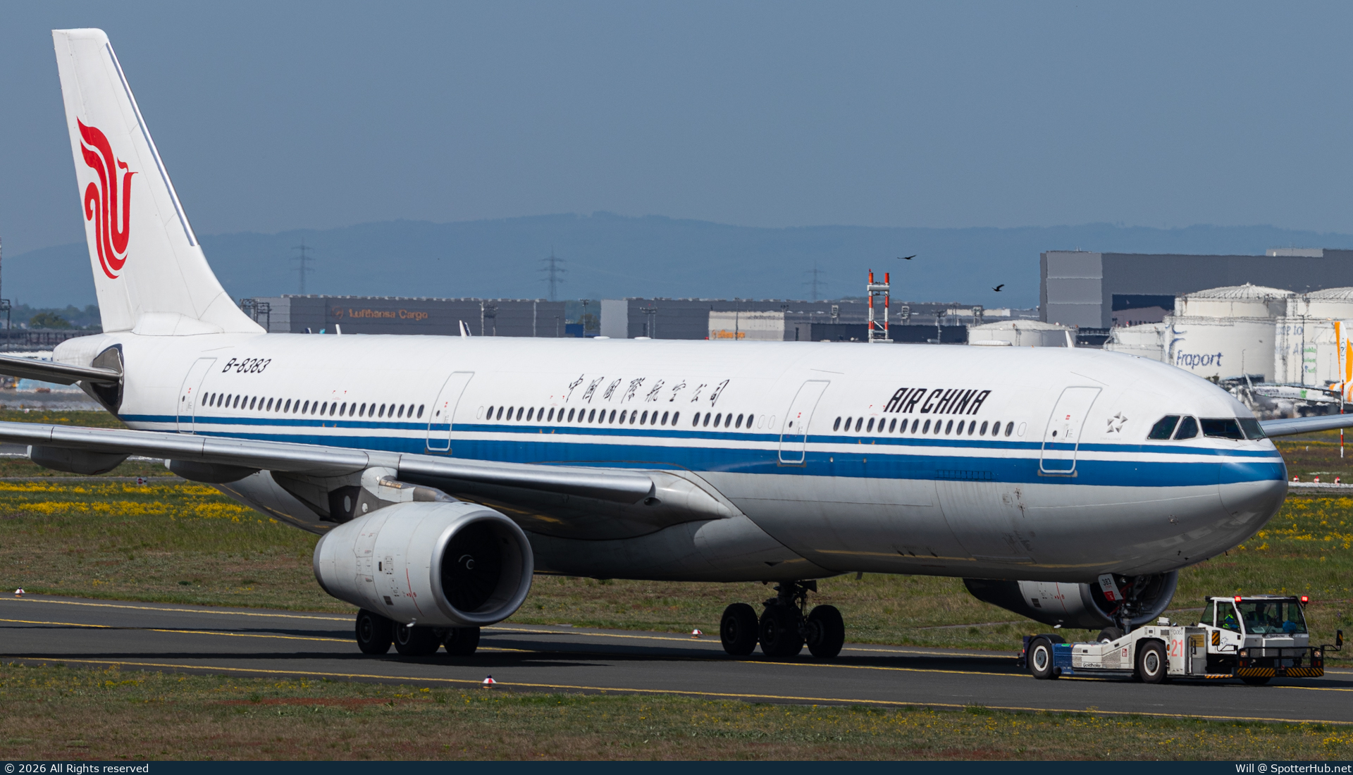 Photo of B-8383 - Airbus A330-343 operated by Air China