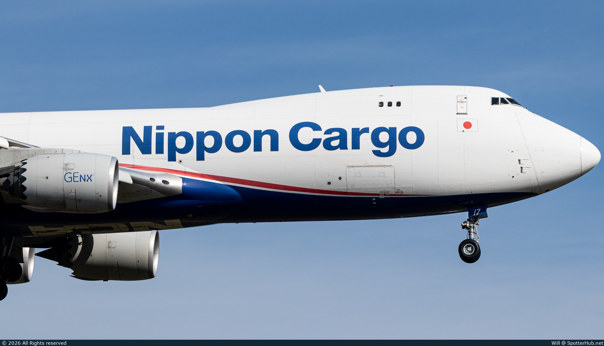 Photo of JA17KZ - Boeing 747-8KZF operated by Nippon Cargo Airlines