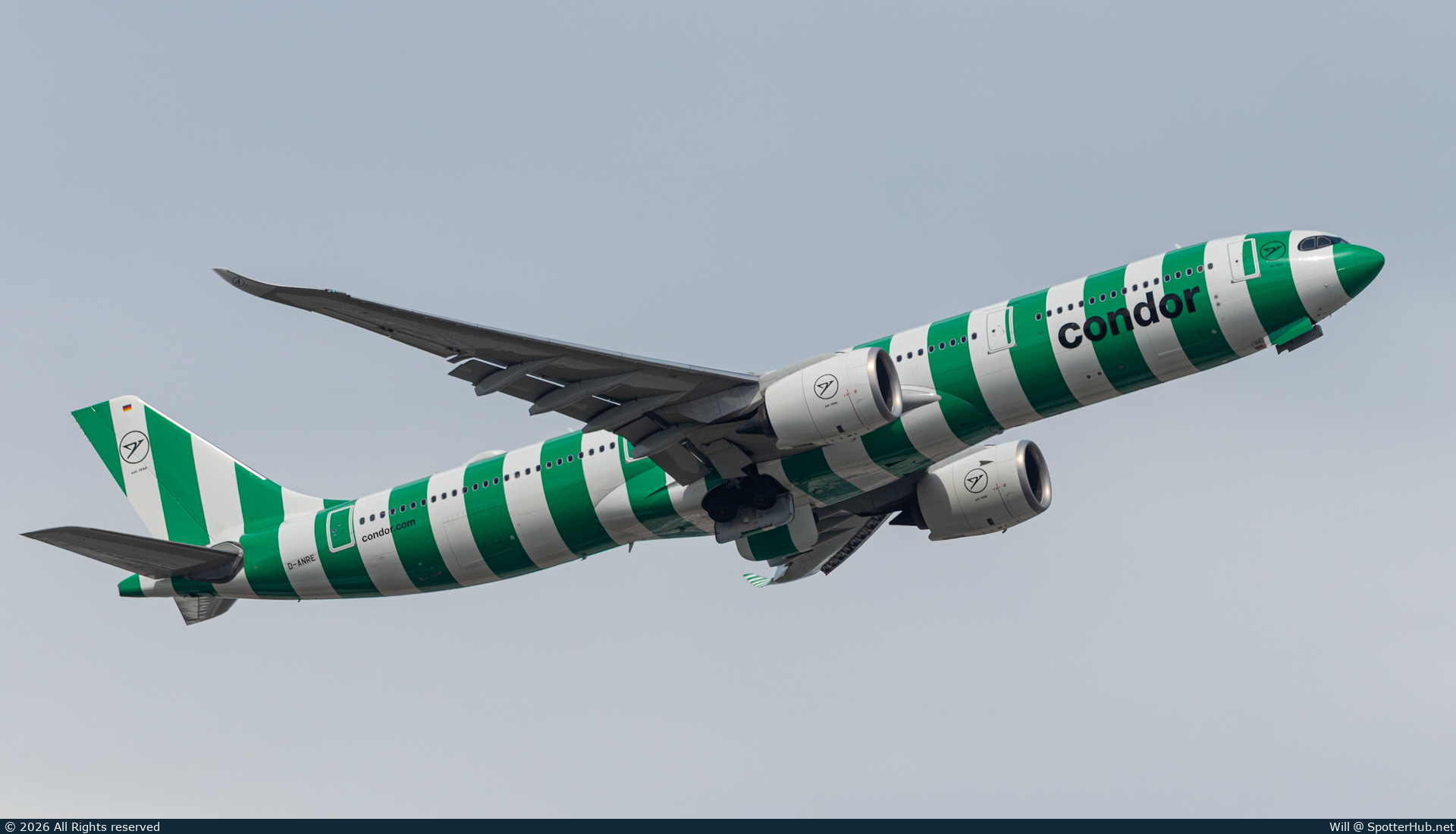 Photo of D-ANRE - Airbus A330-941 operated by Condor