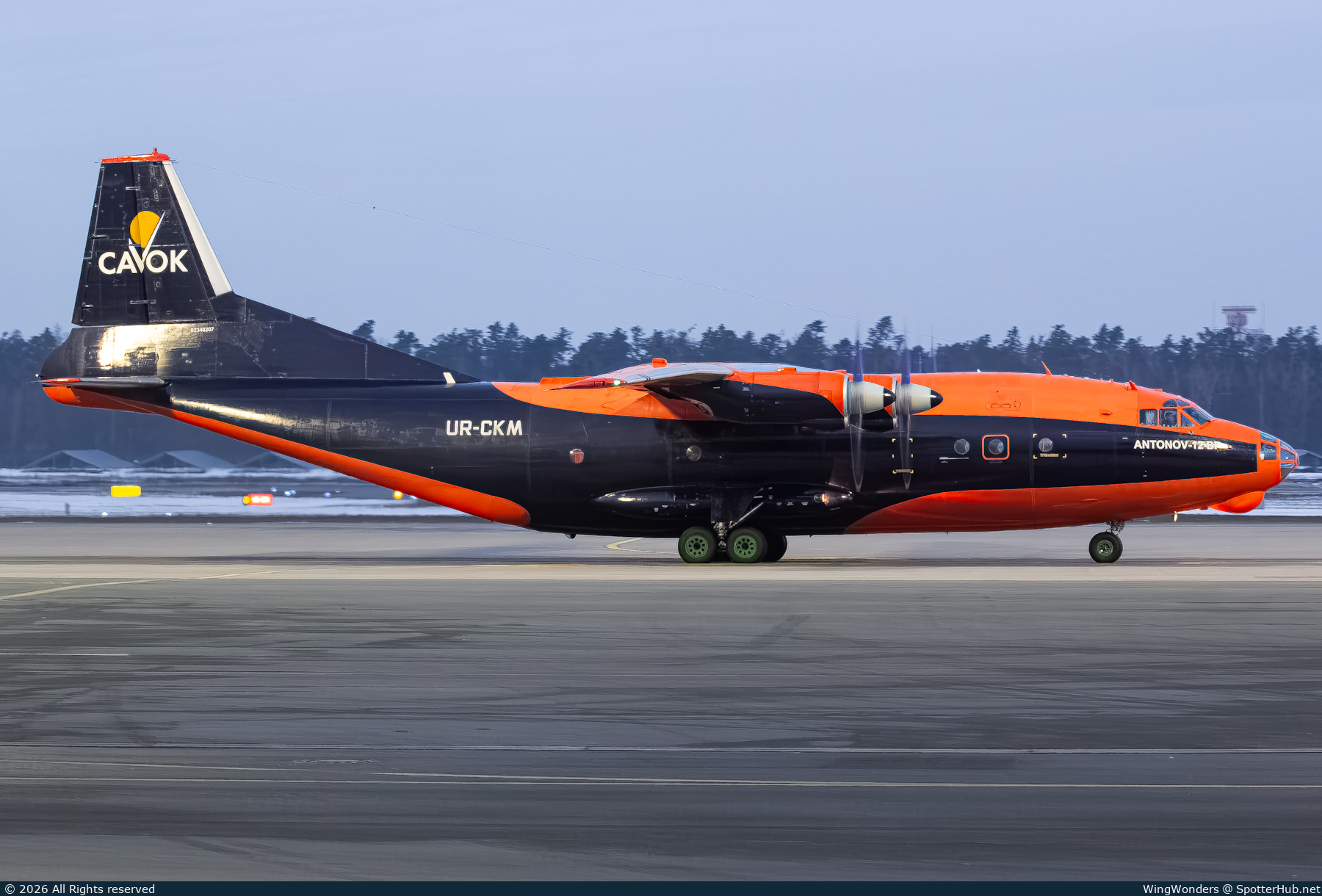 Photo of UR-CKM - Antonov An-12BP operated by Cavok Air
