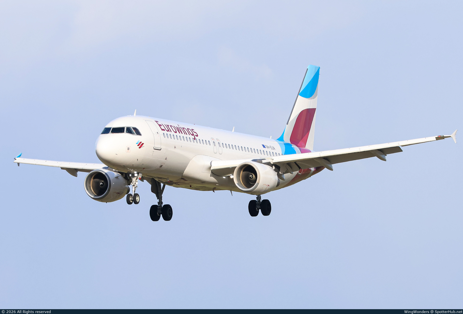 Photo of 9H-EUN - Airbus A320-214 operated by Eurowings Europe Malta