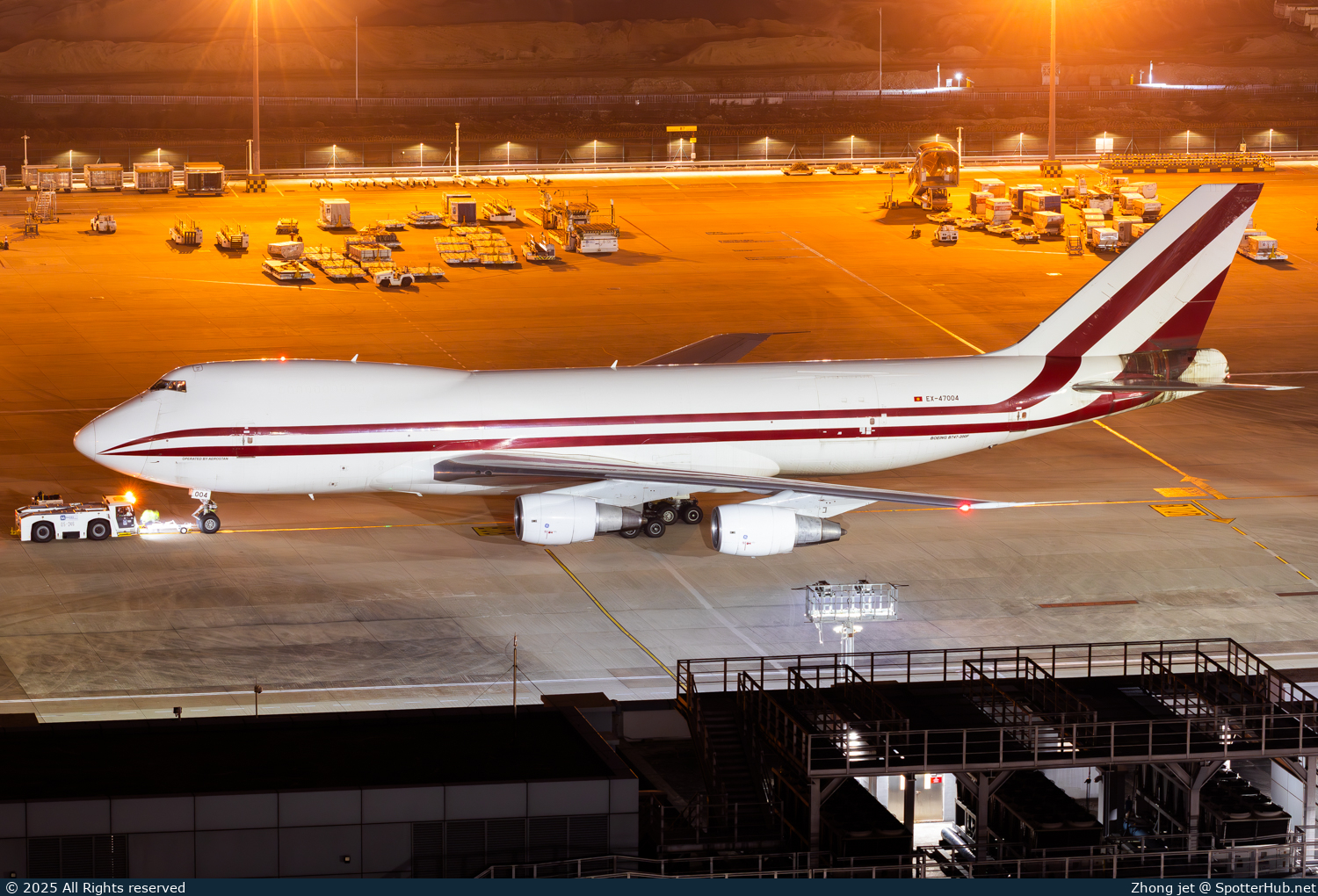 Photo of EX-47004 - Boeing 747-228F operated by Aerostan