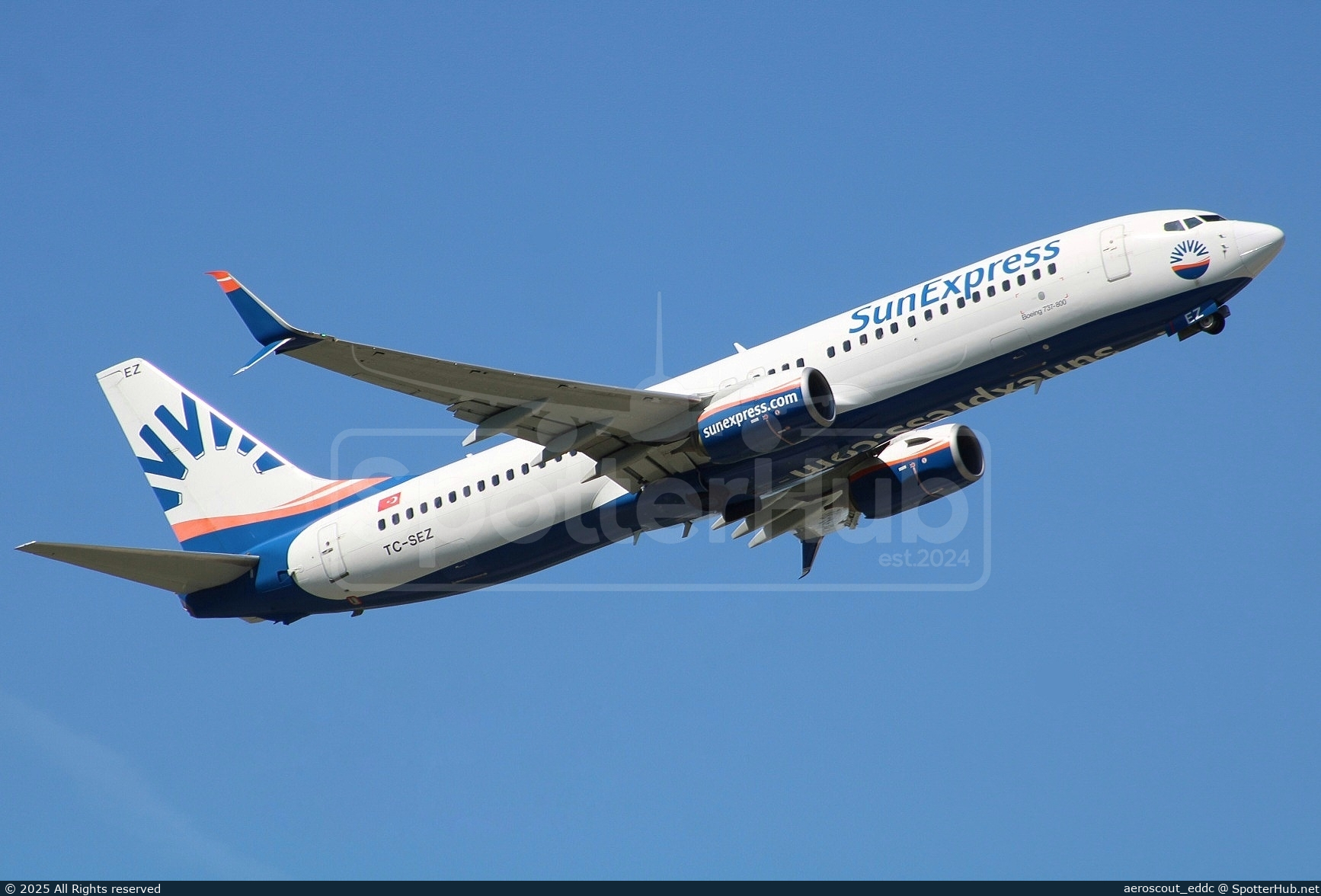 Photo of TC-SEZ - Boeing 737-8HC operated by SunExpress