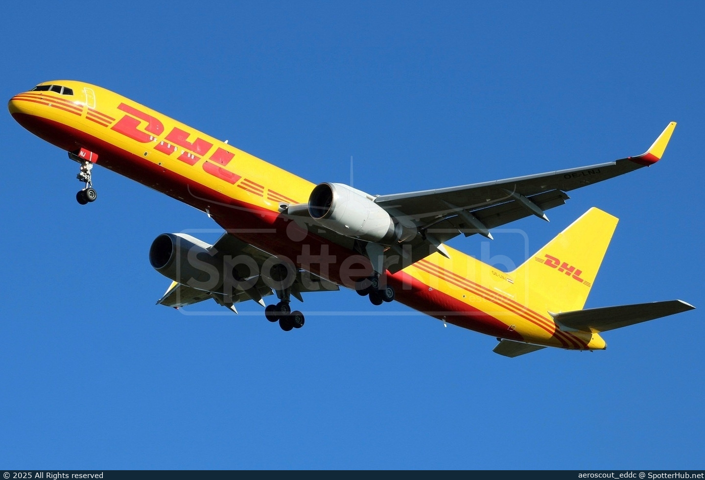 Photo of OE-LNJ - Boeing 757-256(PCF) operated by DHL Air Austria