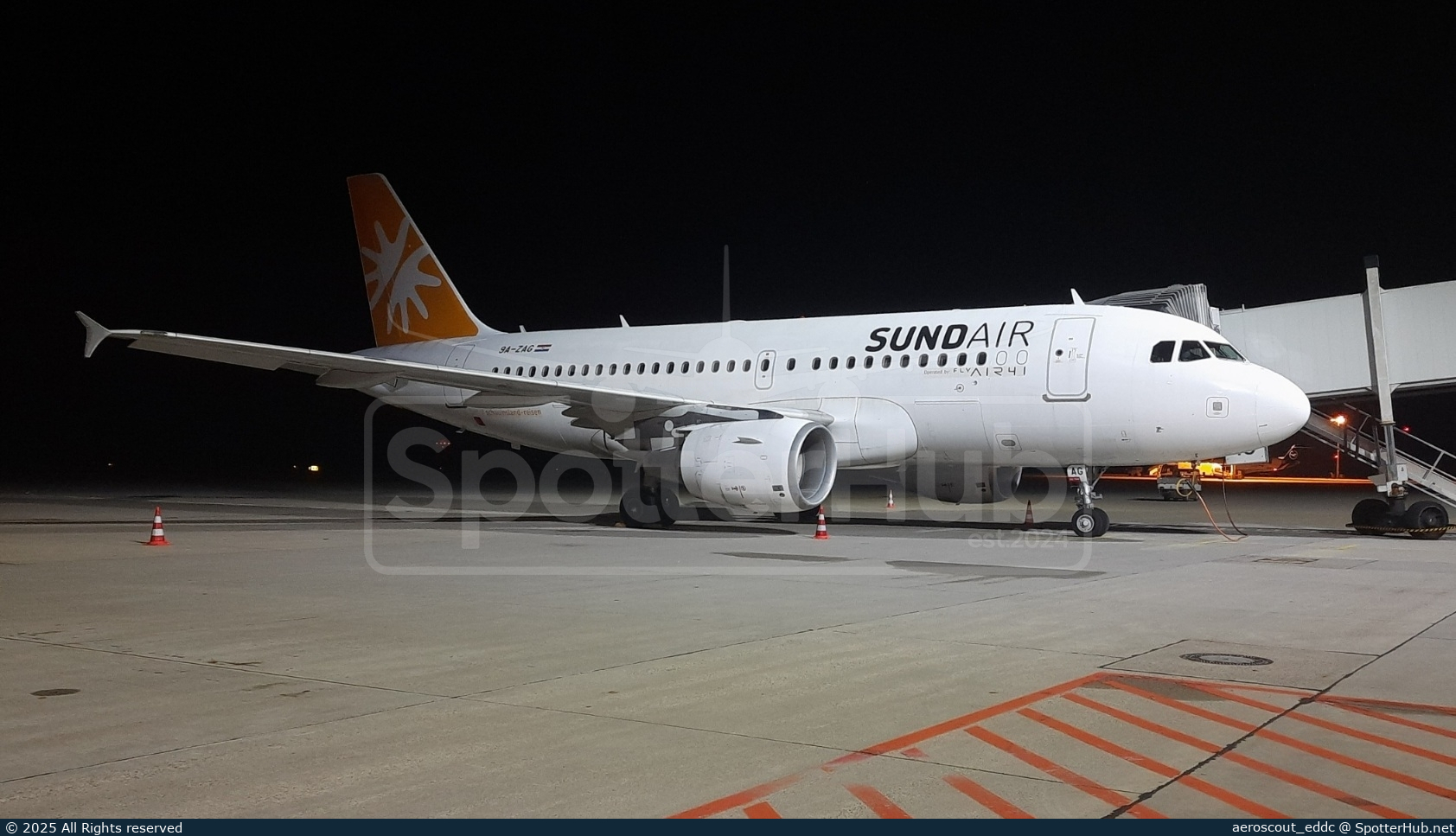 Photo of 9A-ZAG - Airbus A319-111 operated by Sundair (opb Fly Air41 Airways)