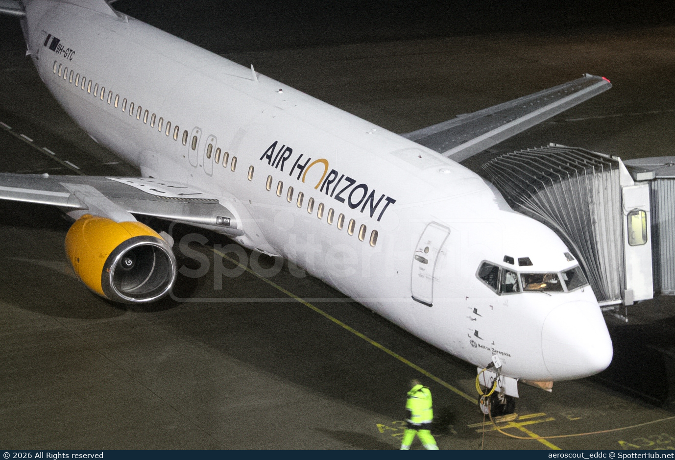 Photo of 9H-GTC - Boeing 737-430 operated by Air Horizont