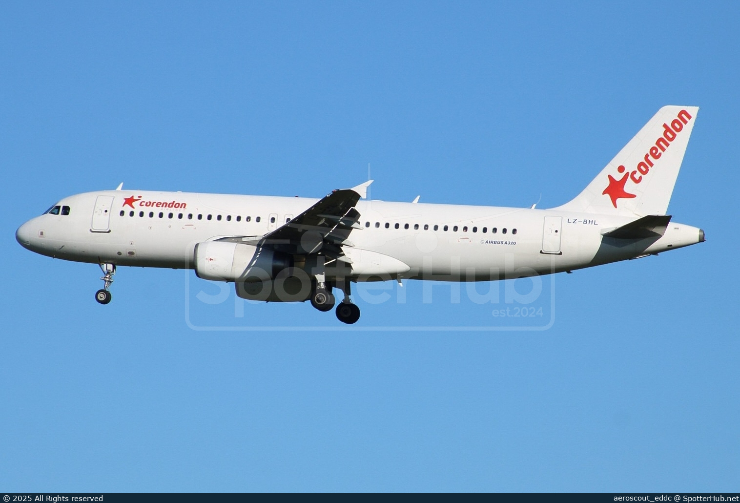 Photo of LZ-BHL - Airbus A320-232 operated by Corendon Airlines (opb BH Air)
