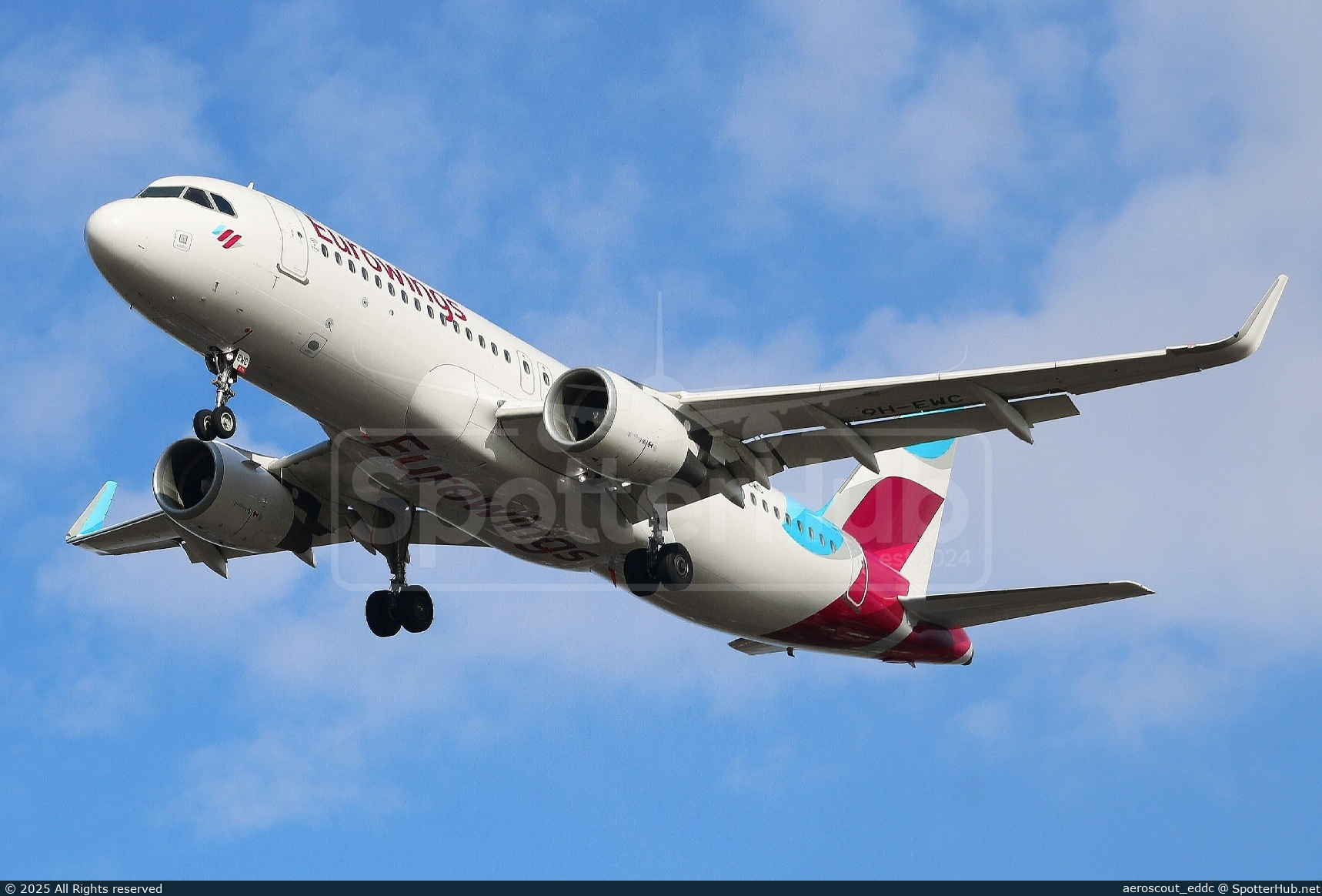 Photo of 9H-EWC - Airbus A320-214 operated by Eurowings Europe Malta