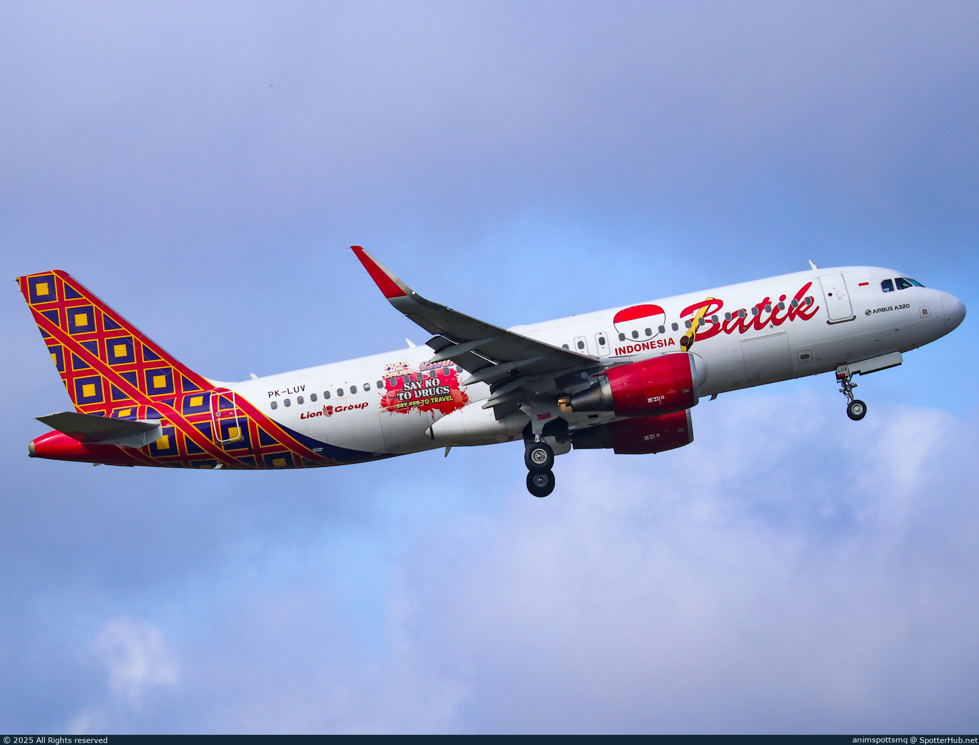 Photo of PK-LUV - Airbus A320-214 operated by Batik Air