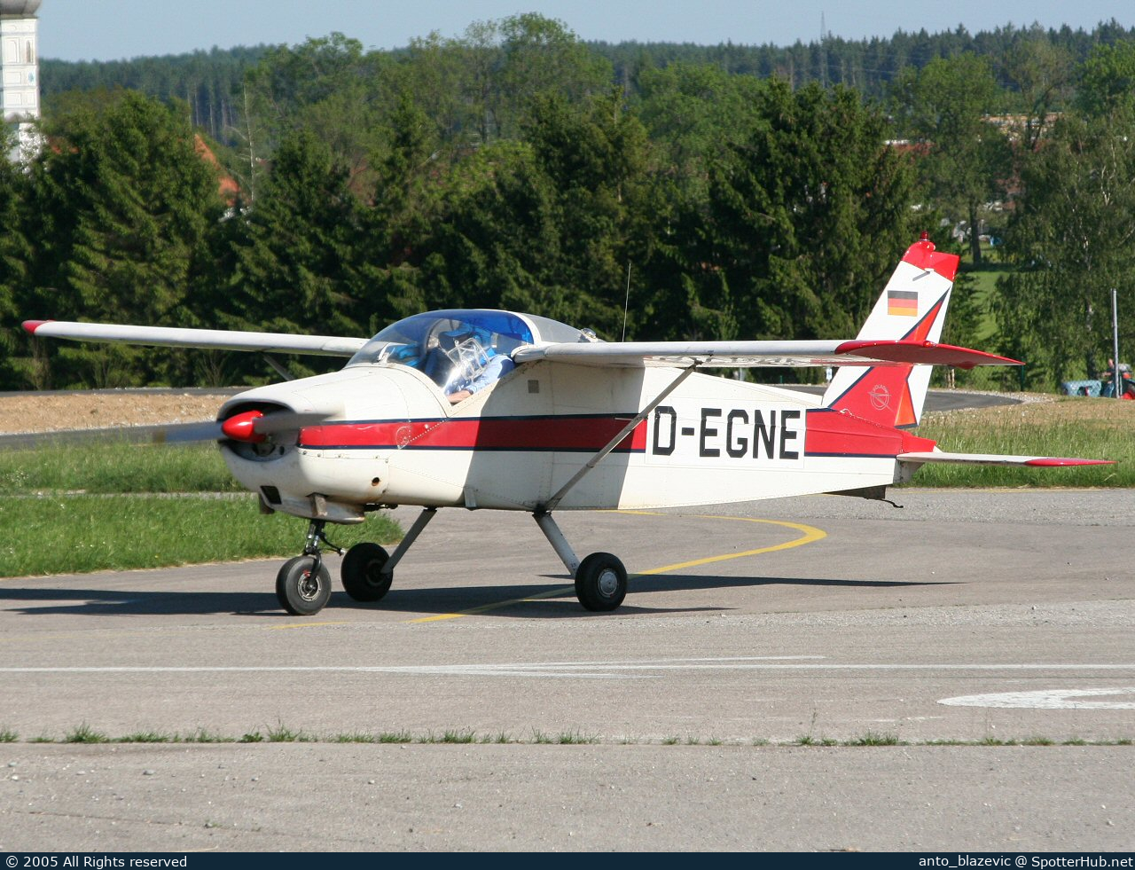 Photo of D-EGNE - Bölkow Bo.208A Junior [Malmö MFI-9] operated by Private