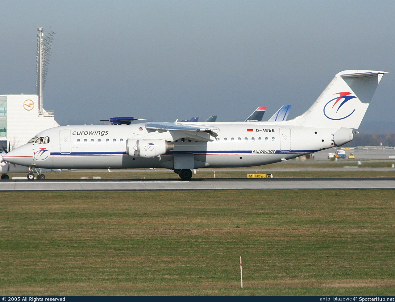 Photo of D-AEWB - British Aerospace 146-300 operated by Eurowings