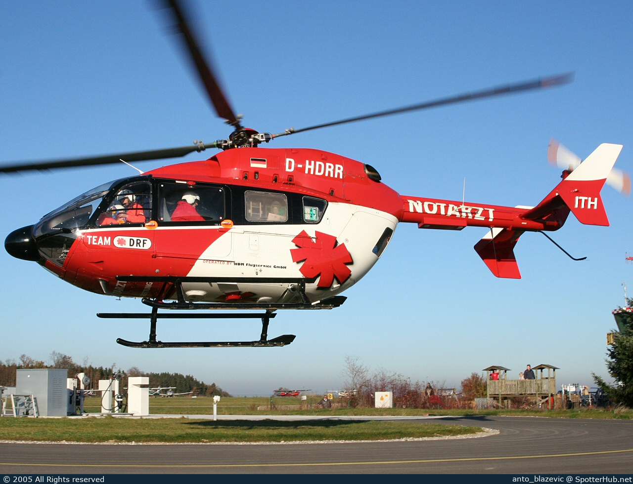 Photo of D-HDRR - Eurocopter EC145 operated by DRF Luftrettung