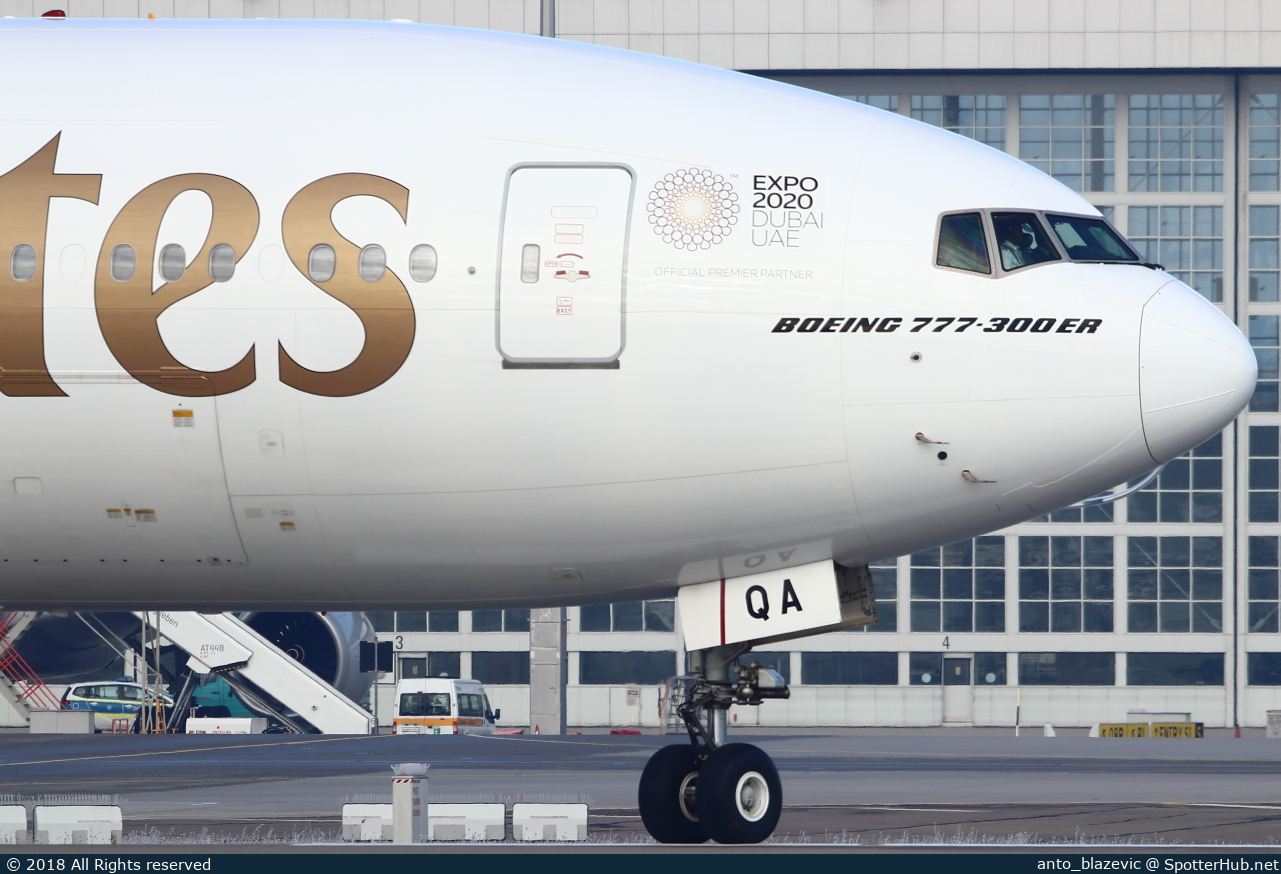 Photo of A6-EQA - Boeing 777-31H(ER) operated by Emirates
