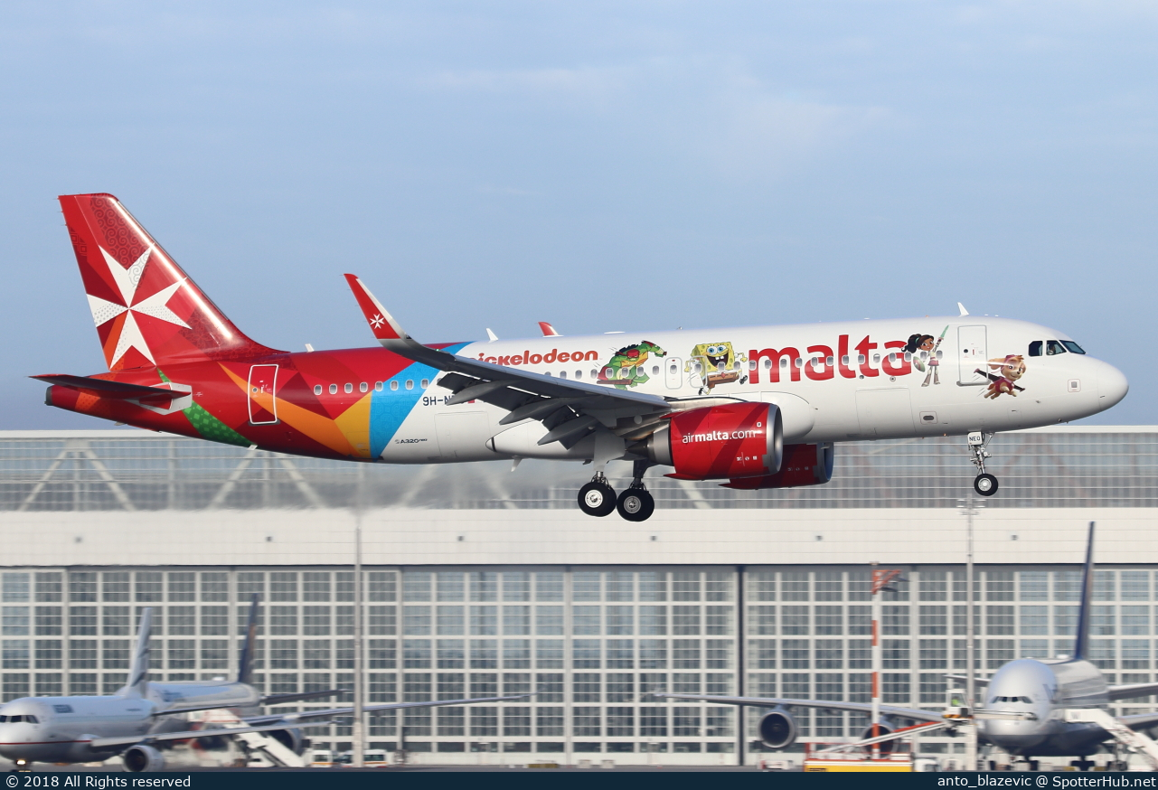 Photo of 9H-NEO - Airbus A320-251N operated by Air Malta