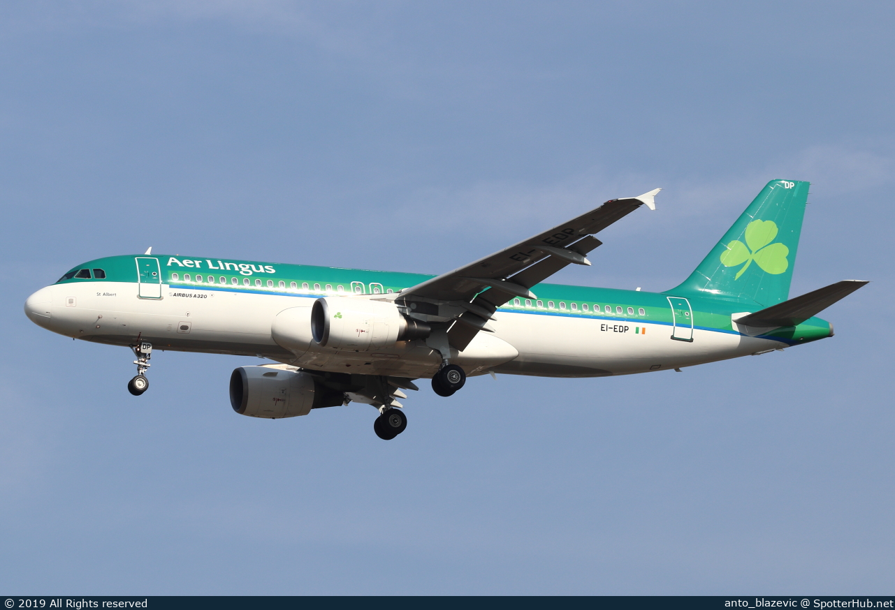 Photo of EI-EDP - Airbus A320-214 operated by Aer Lingus