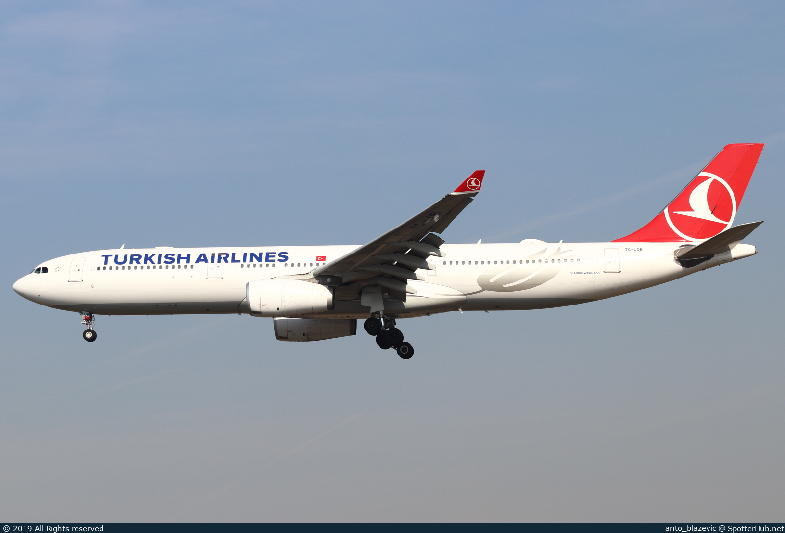 Photo of TC-LOB - Airbus A330-343 operated by Turkish Airlines