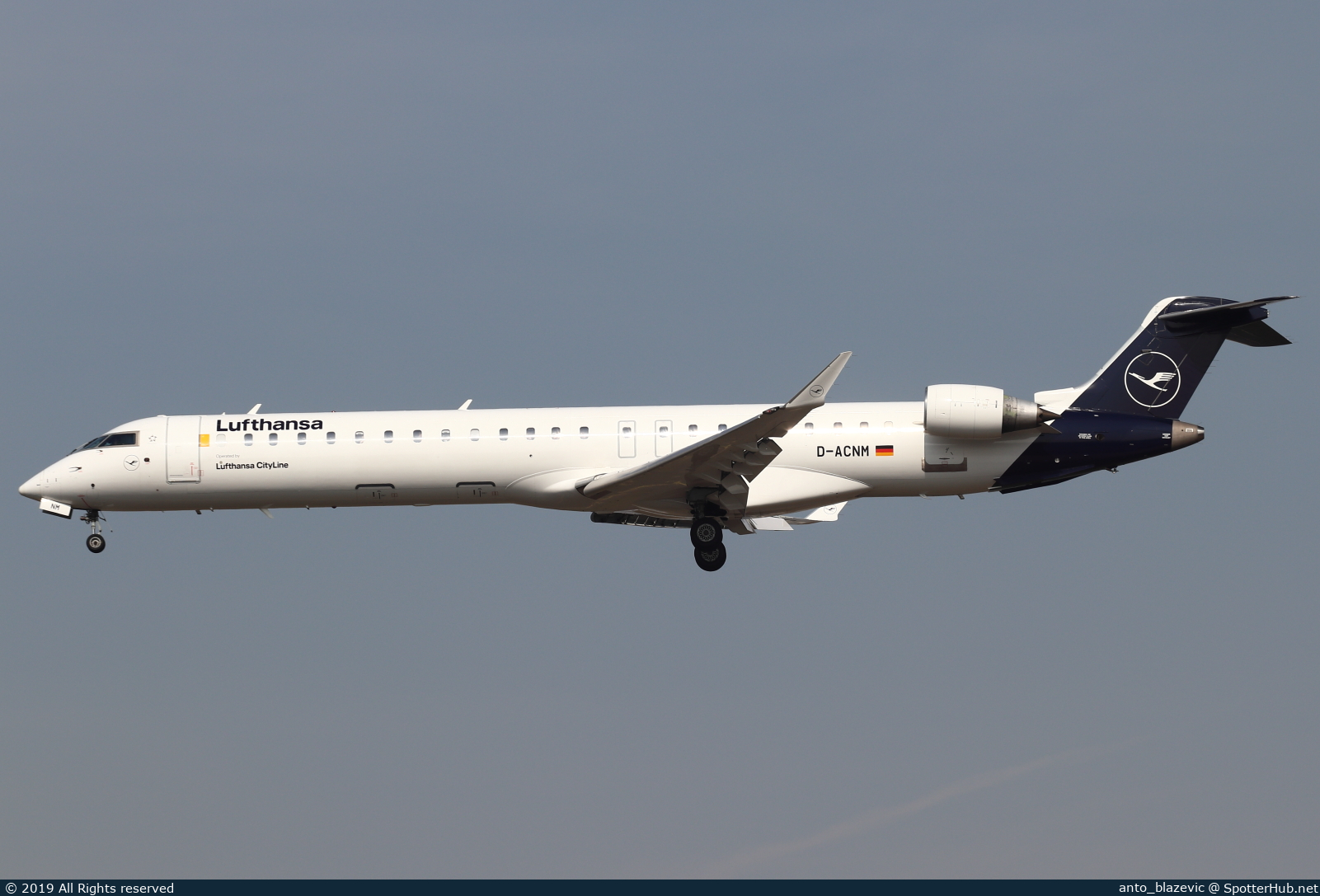 Photo of D-ACNM - Bombardier CRJ-900LR operated by Lufthansa CityLine