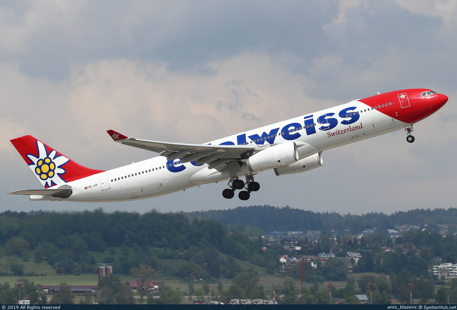 Photo of HB-JHR - Airbus A330-343 operated by Edelweiss Air