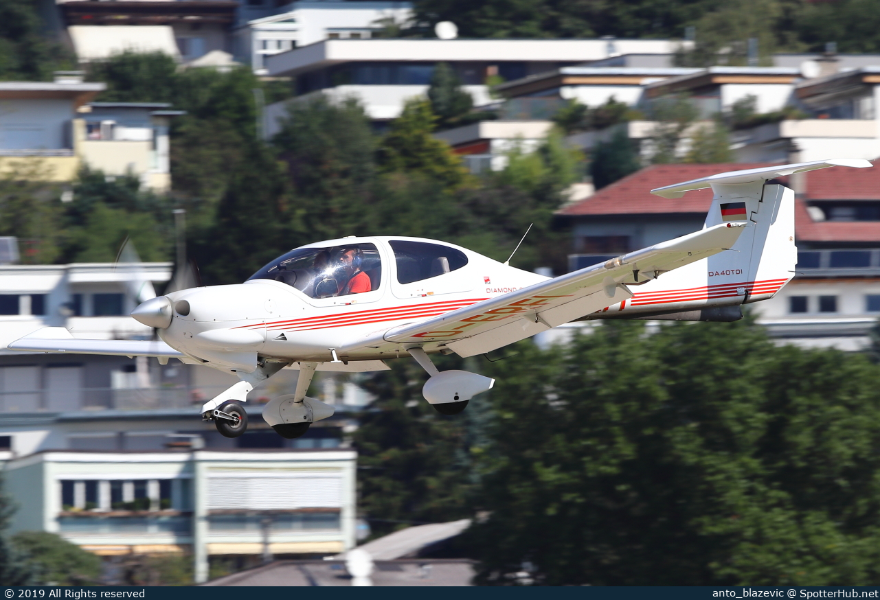 Photo of D-ERFI - Diamond DA40 Diamond Star TDI operated by Flugsportzentrum Tirol
